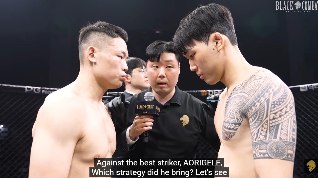 Eoh Jin Park Black Combat