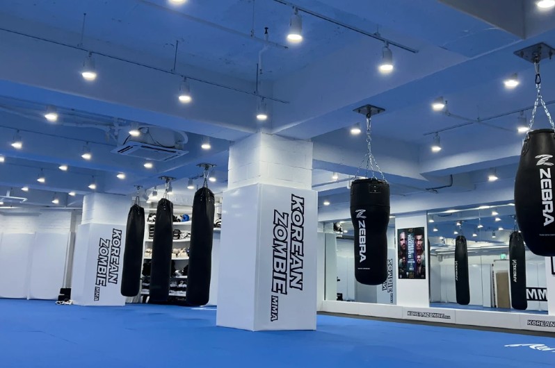 Korean Zombie MMA gym