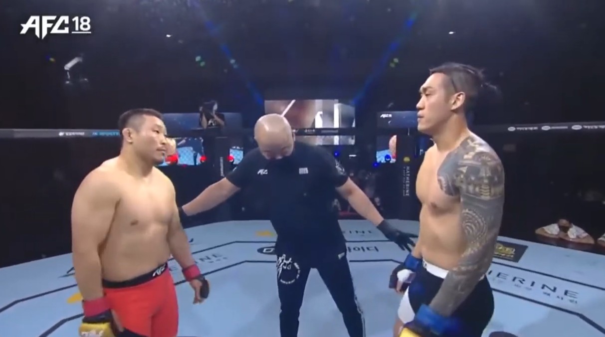 Sang Hoon Yoo AFC 18