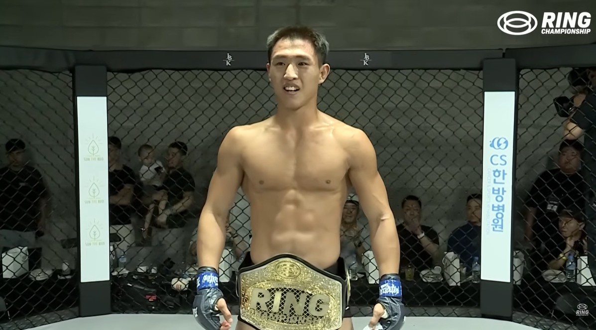 You Min Shin ring Champion out of Road to UFC