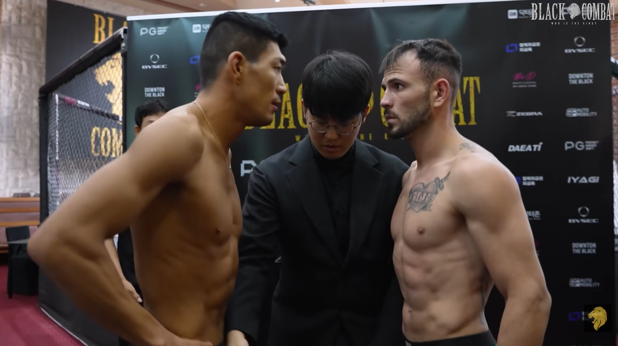 Black Combat Weigh-in