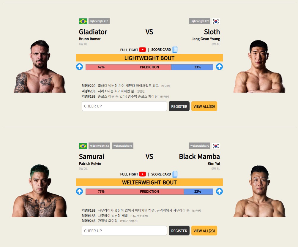 Black Combat Rise 09 Fightcard 3