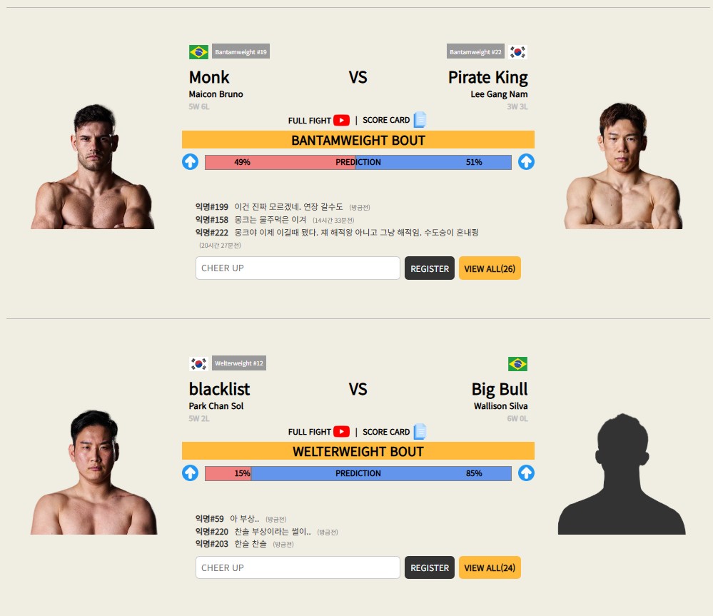 Black Combat Rise 09 Fightcard 1