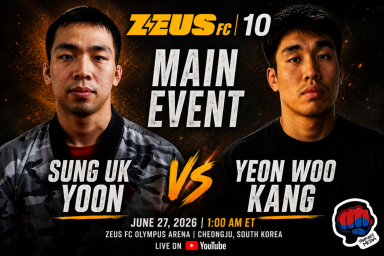 Zeus FC 10 Sang Uk Yoon and Yeon Woo Kang