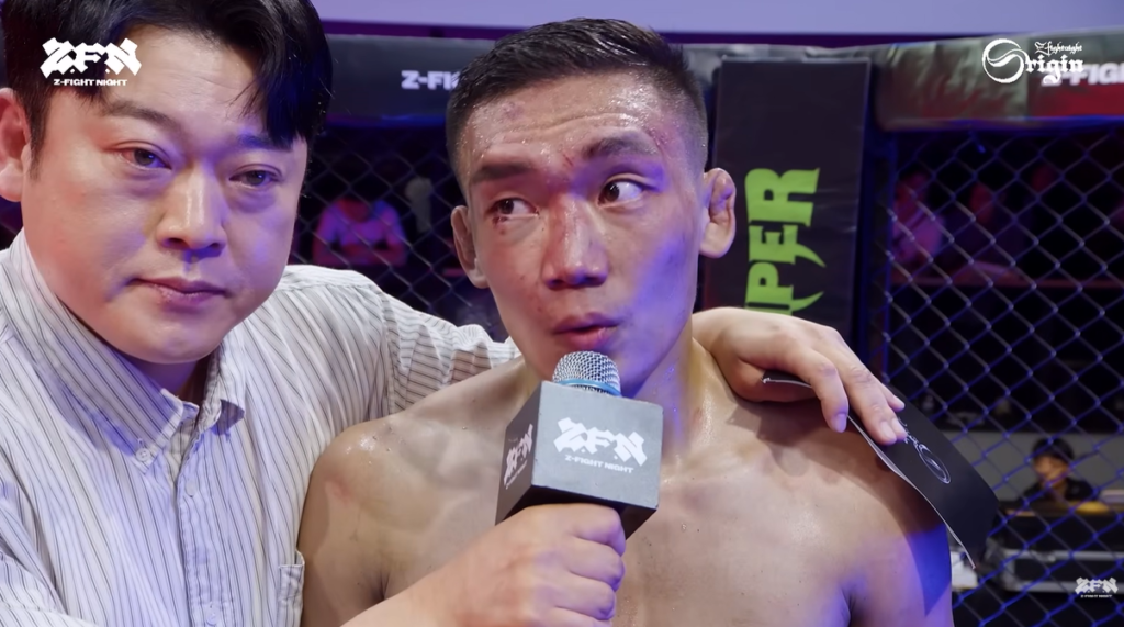 Jae Woong Byun win over Yamauchi