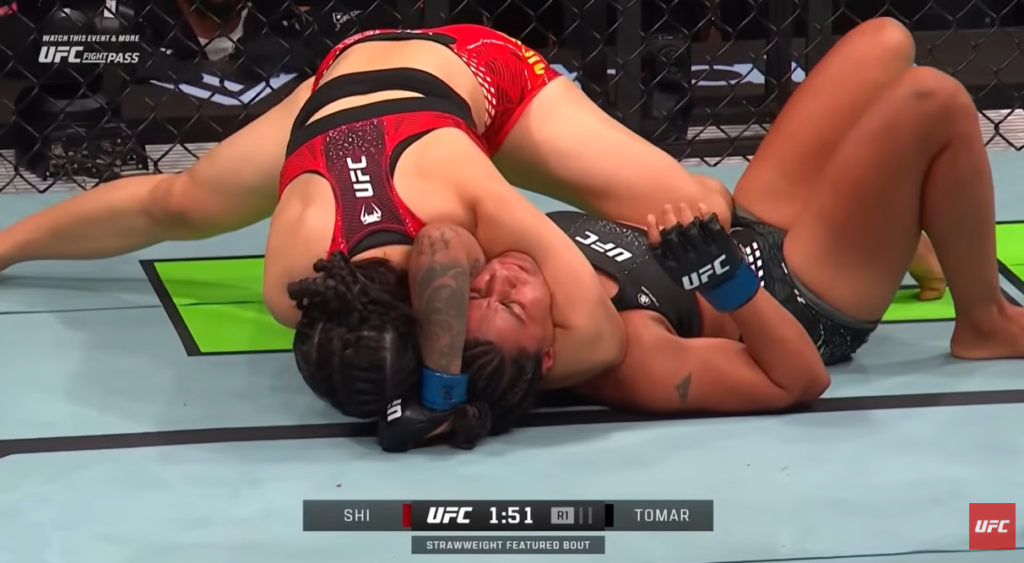 Road to UFC Shi Ming finish