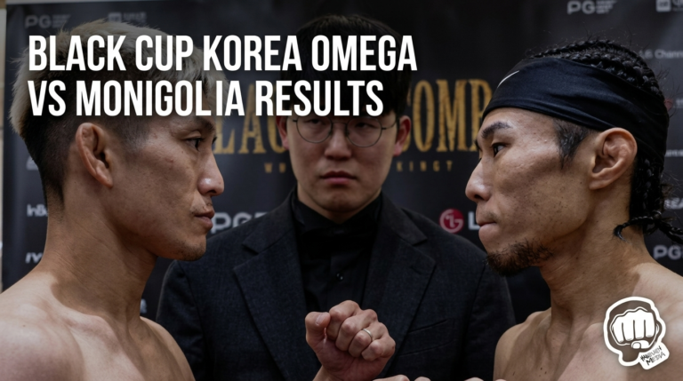 Black Combat Korea Omega vs Mongolia