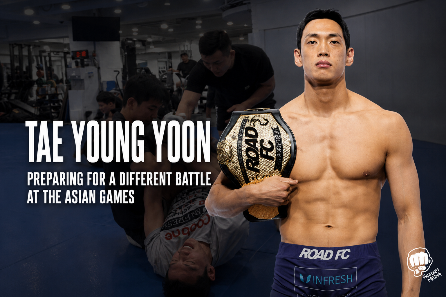 Tae Young Yoon Road FC training