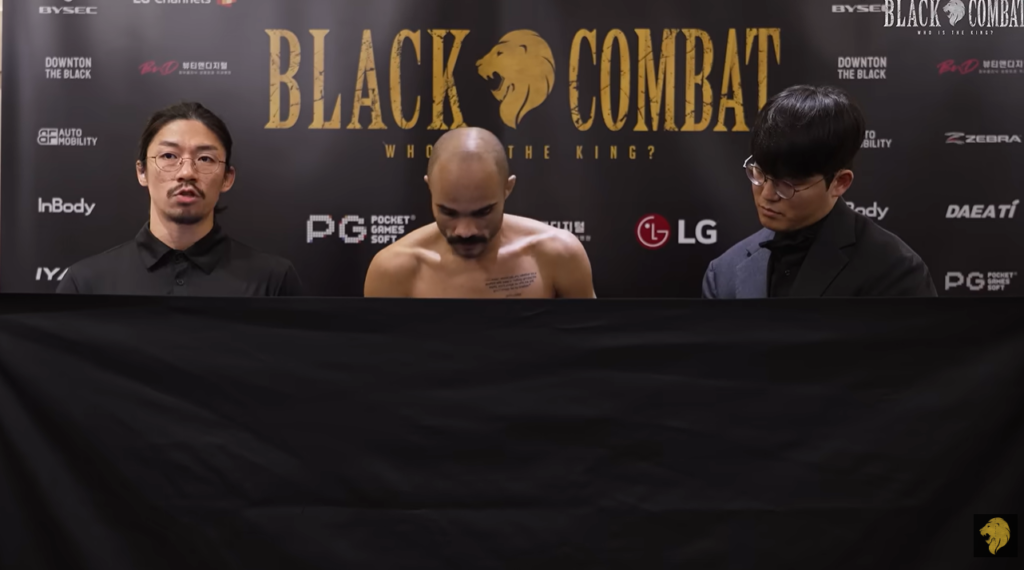 Victor Hugo discusses him missing weight at Black Combat event