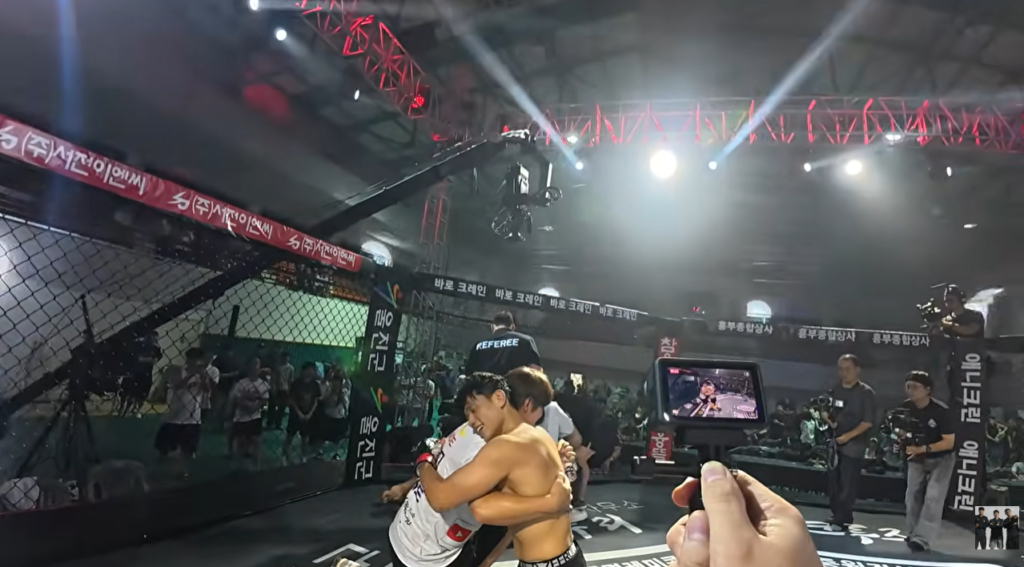 In Ho Cha at Uljin Fighting Championship 5