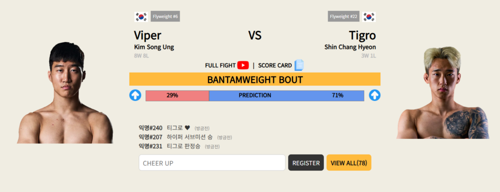 Dae Hwan Kim shares prediction