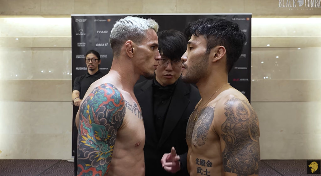 Jae Hyuk Bang face-off with Pereira