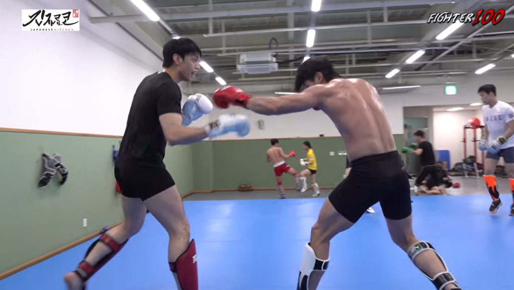 A Sol Kwon takes team to Wushu Sanda team