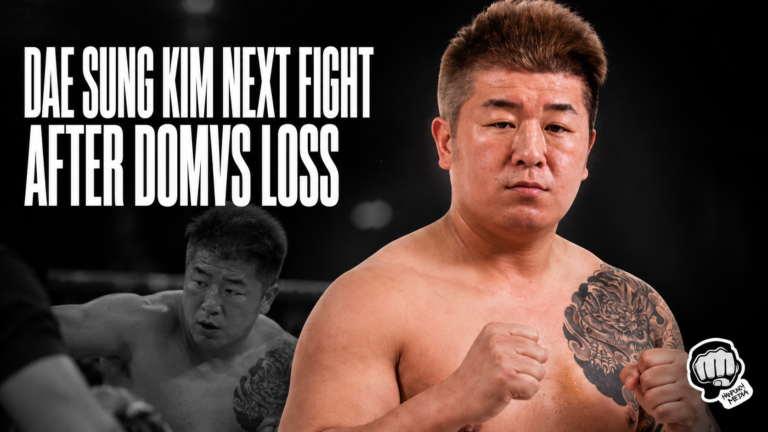 Dae Sung Kim boxing showdown after DOMVS loss