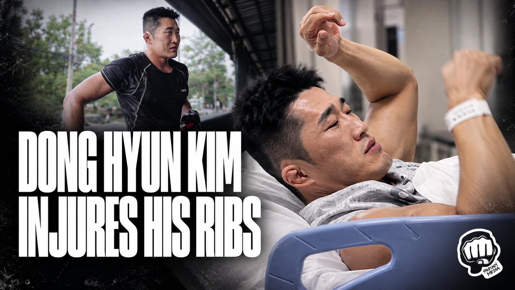 Dong Hyun Kim injures his rib