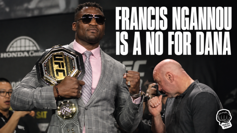 Francis Ngannou Dana White