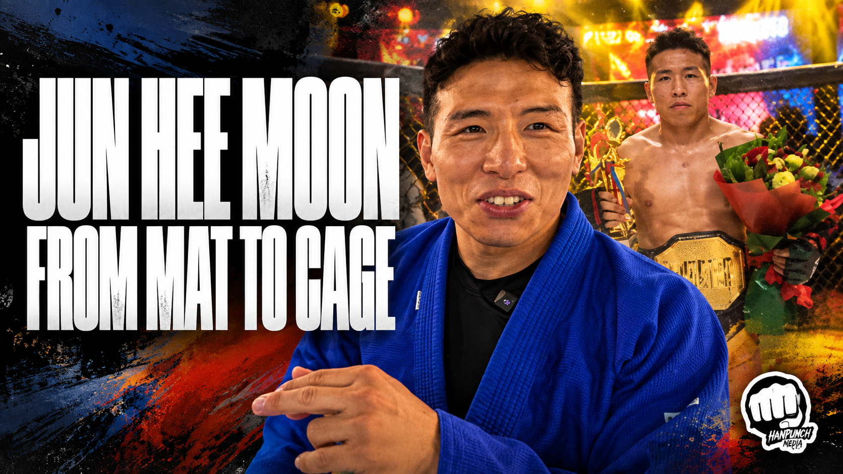 Jun Hee Moon from mat to cage