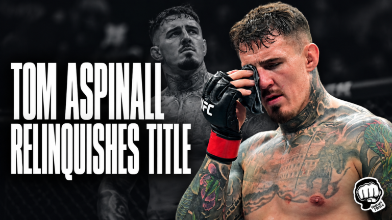Tom Aspinall Relinquishes Title