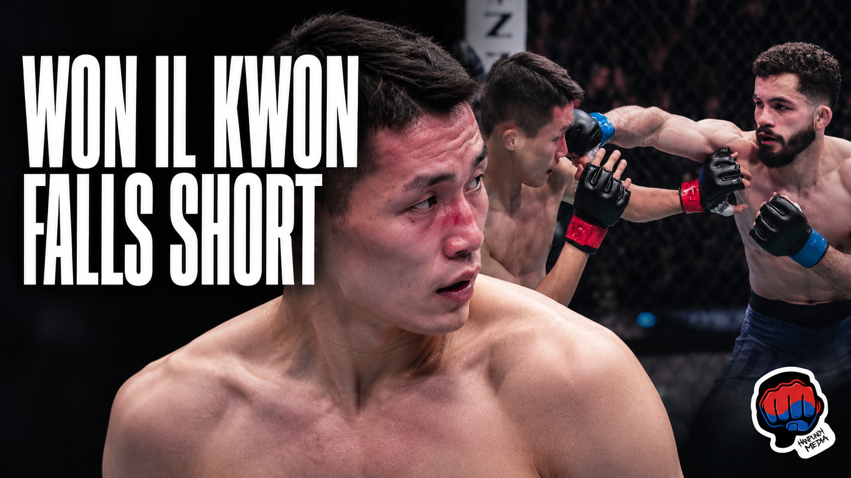 Won Il Kwon Falls Short