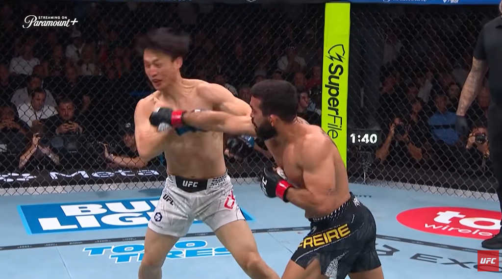 Patricio Pitbull finds opening with Doo Ho Choi