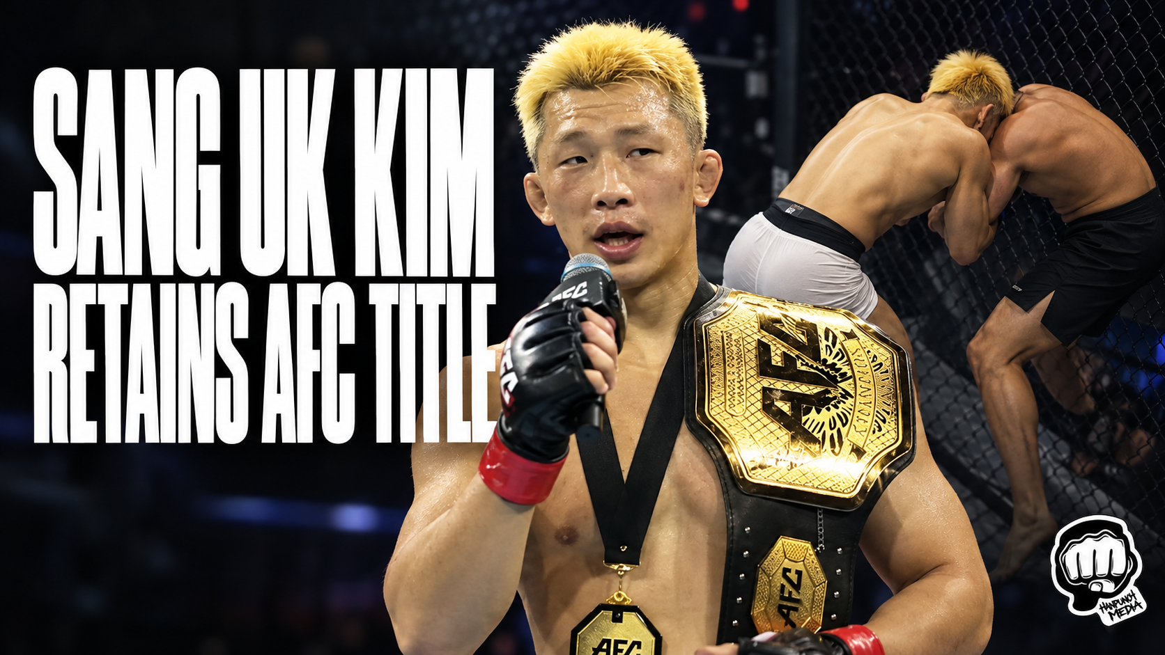 Sang Uk Kim Retains AFC Title