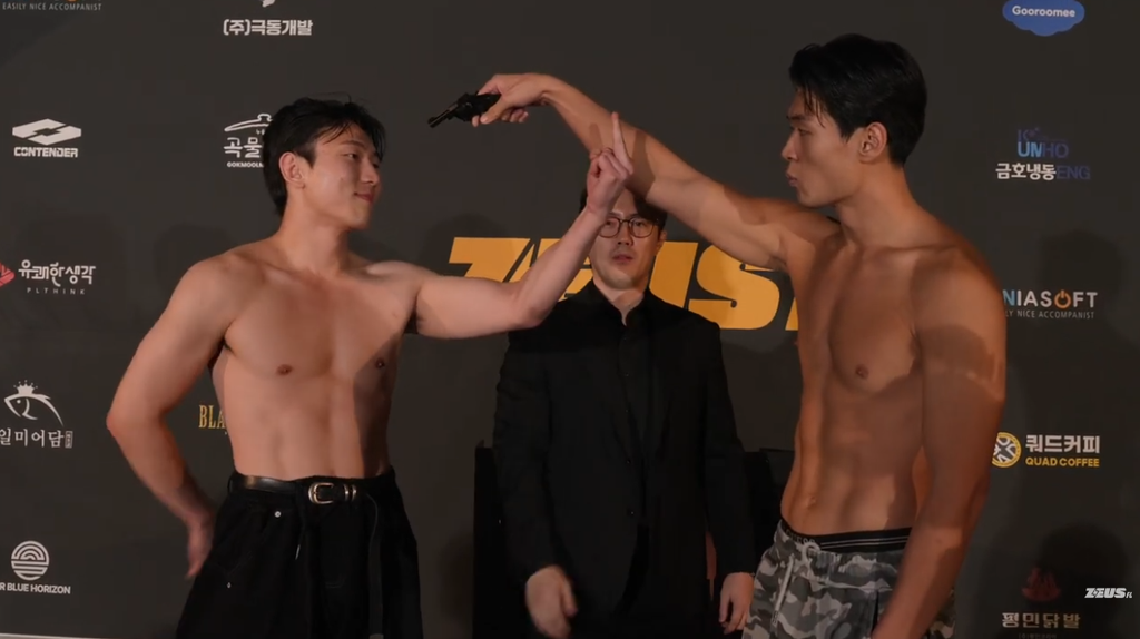 Zeus FC 17 weigh-in and face-off